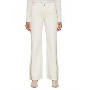 NEW SANCTUARY cadence shimmer stripe jean in vanilla creme